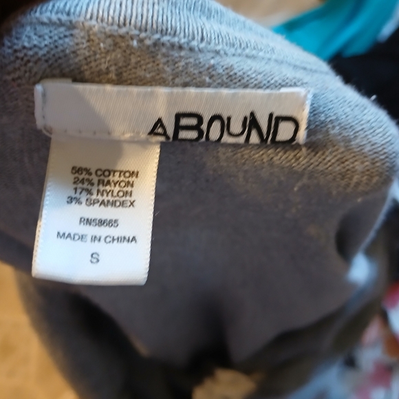 🎈MUST BUNDLE! Abound🎈BUY 1 GET 1 FREE🎈Stretchy 3/4 Sleeve Cardigan Sz S - Picture 2 of 9